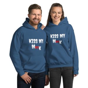 Unisex Hoodie- KISS MY MassK