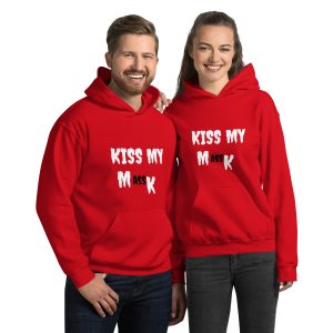 Unisex Hoodie-KISS MY Massk